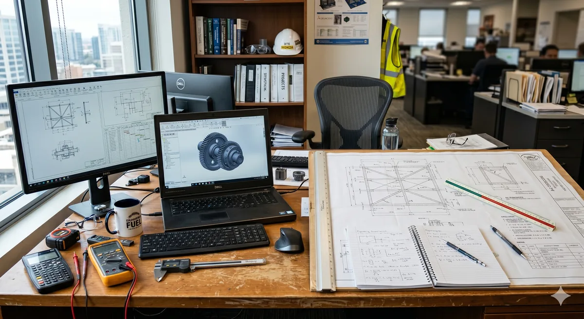 Engenheiro AM Engenharia em obra