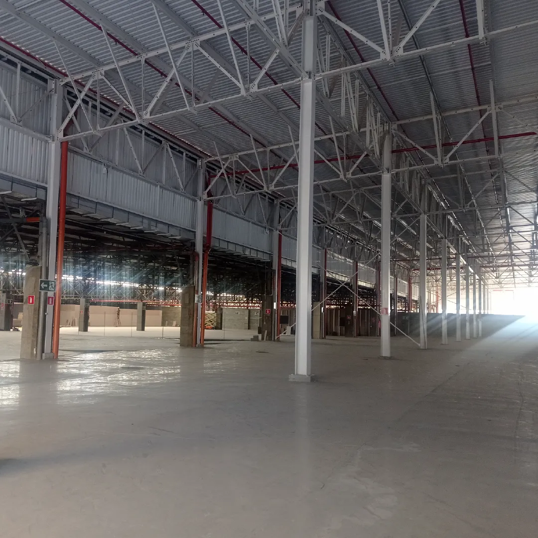 Obra industrial AM Engenharia