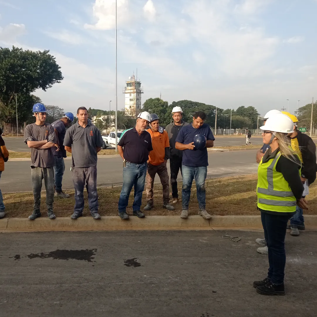 Obra industrial AM Engenharia